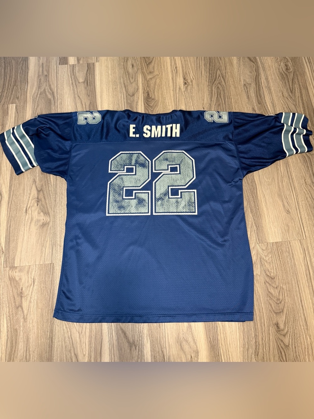 Vintage Starter E. Smith #22 Cowboys Football Jersey